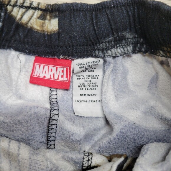 MARVEL Mens Black Fleece Punisher Pajama Pants Size Small - Picture 4 of 5